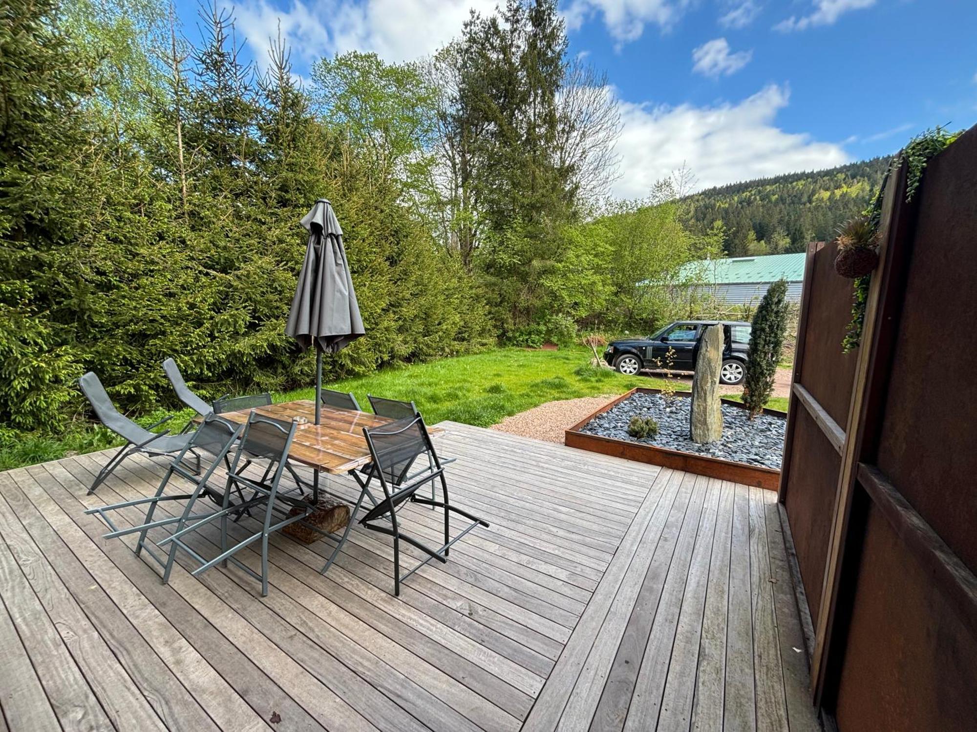 Duplex Le Corten, Terrasse Et Jardin Gérardmer Dış mekan fotoğraf