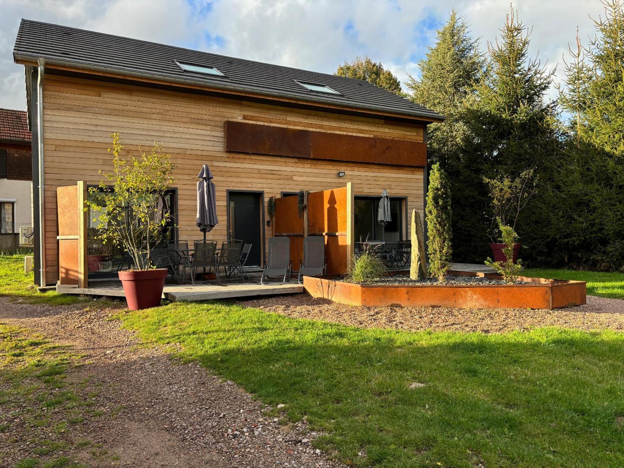 Duplex Le Corten, Terrasse Et Jardin Gérardmer Dış mekan fotoğraf